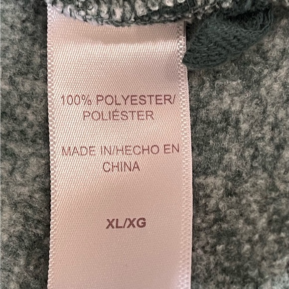 Stan Herman Women's XL zip up jacket heather green layer outdoor camping pockets - Picture 9 of 12